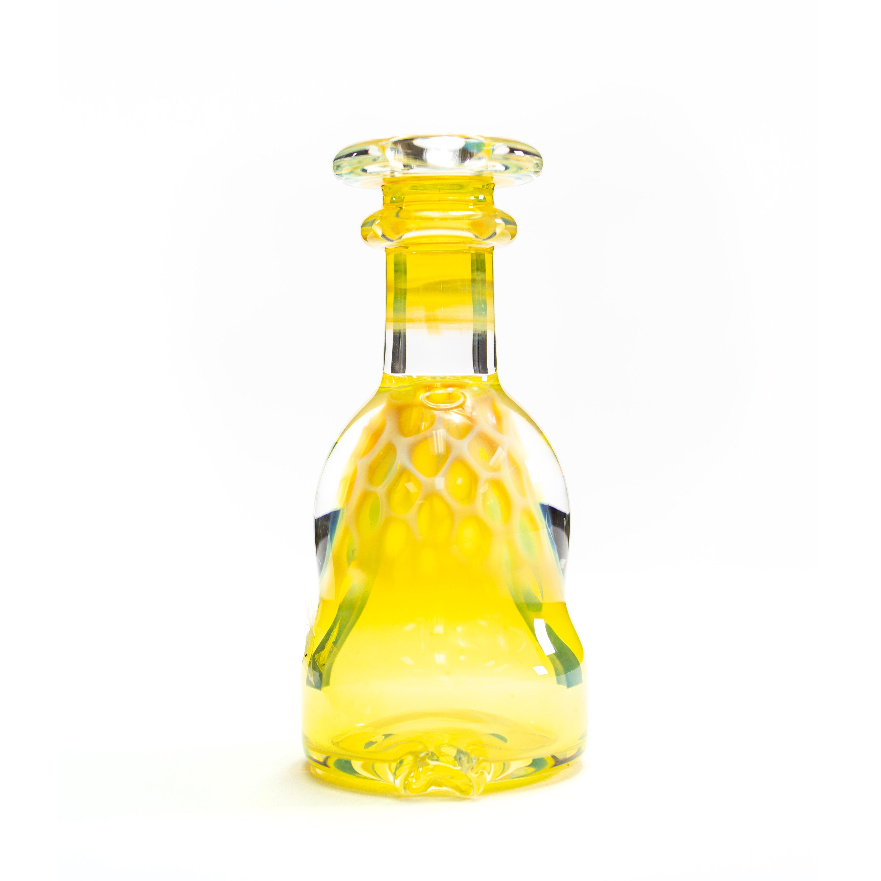 Catfish Glass Fumed Lip Honeycomb Dry Top #CAF40 - Planet Caravan